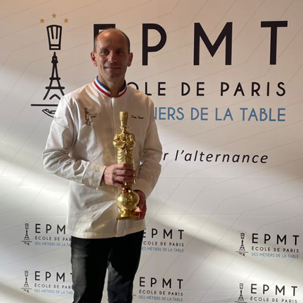 Davy Tissot, meilleur ouvrier de France en 2004 et gagnant du Bocuse d’or en 2021
